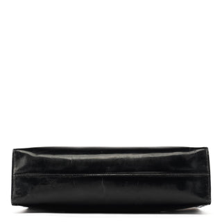 Prada 1995 Black Spazzolato Sport Tote Bag