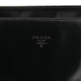 Prada 1995 Black Spazzolato Sport Tote Bag