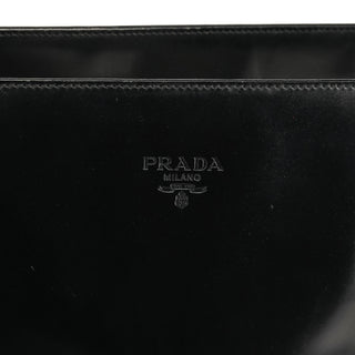 Prada 1995 Black Spazzolato Sport Tote Bag