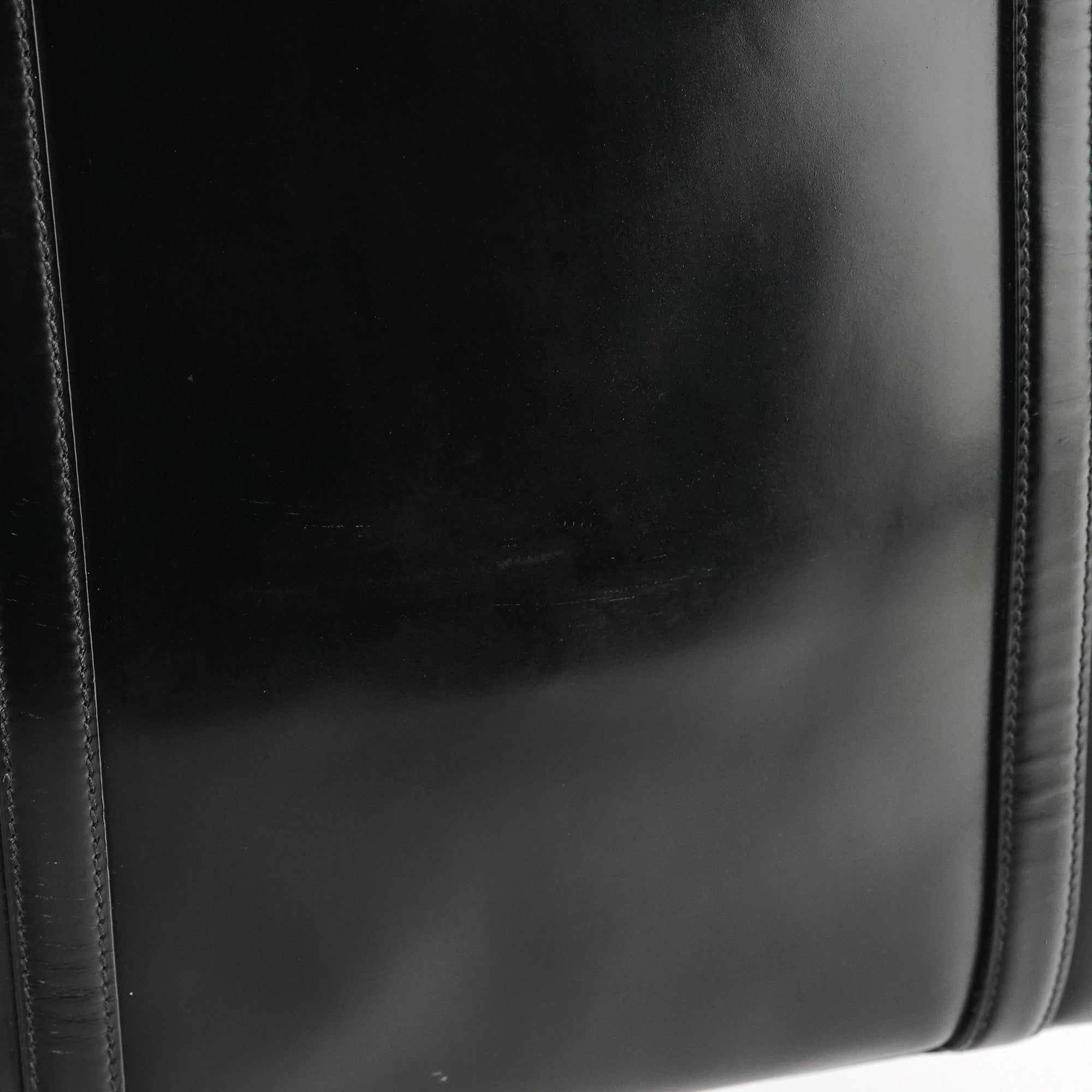 Prada 1995 Black Spazzolato Sport Tote Bag