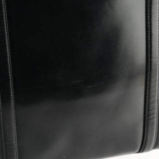 Prada 1995 Black Spazzolato Sport Tote Bag