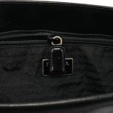 Prada 1995 Black Spazzolato Sport Tote Bag