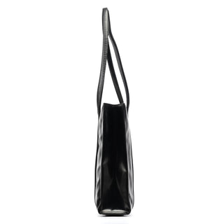 Prada 1995 Black Spazzolato Sport Tote Bag