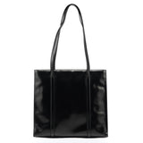 Prada 1995 Black Spazzolato Sport Tote Bag