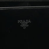 Prada 1995 Black Spazzolato Sport Tote Bag