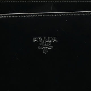 Prada 1995 Black Spazzolato Sport Tote Bag