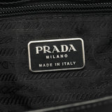 Prada 1995 Black Spazzolato Sport Tote Bag