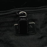 Prada 1995 Black Spazzolato Sport Tote Bag
