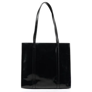 Prada 1995 Black Spazzolato Sport Tote Bag