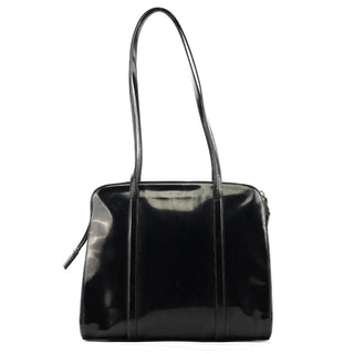Prada 1995 Black Spazzolato Sport Tote Bag