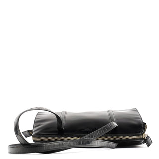 Prada 1995 Black Spazzolato Sport Tote Bag