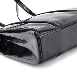 Prada 1995 Black Spazzolato Sport Tote Bag