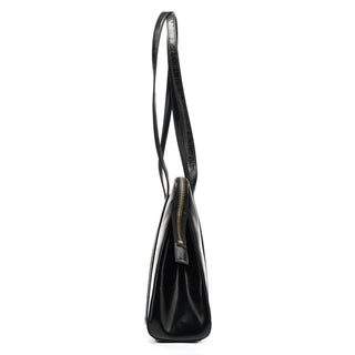Prada 1995 Black Spazzolato Sport Tote Bag