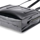 Prada 1995 Black Spazzolato Sport Tote Bag