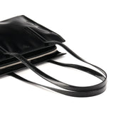 Prada 1995 Black Spazzolato Sport Tote Bag