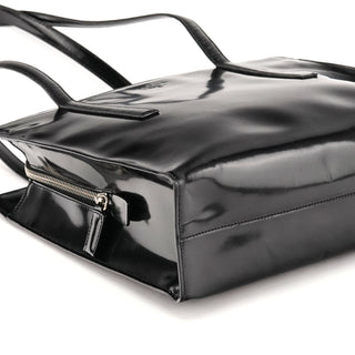 Prada 1995 Black Spazzolato Sport Tote Bag