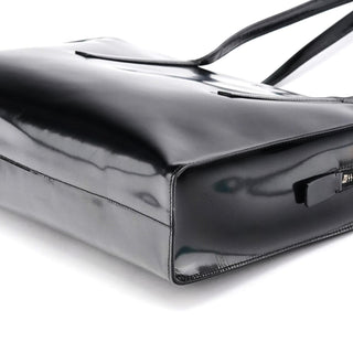 Prada 1995 Black Spazzolato Sport Tote Bag