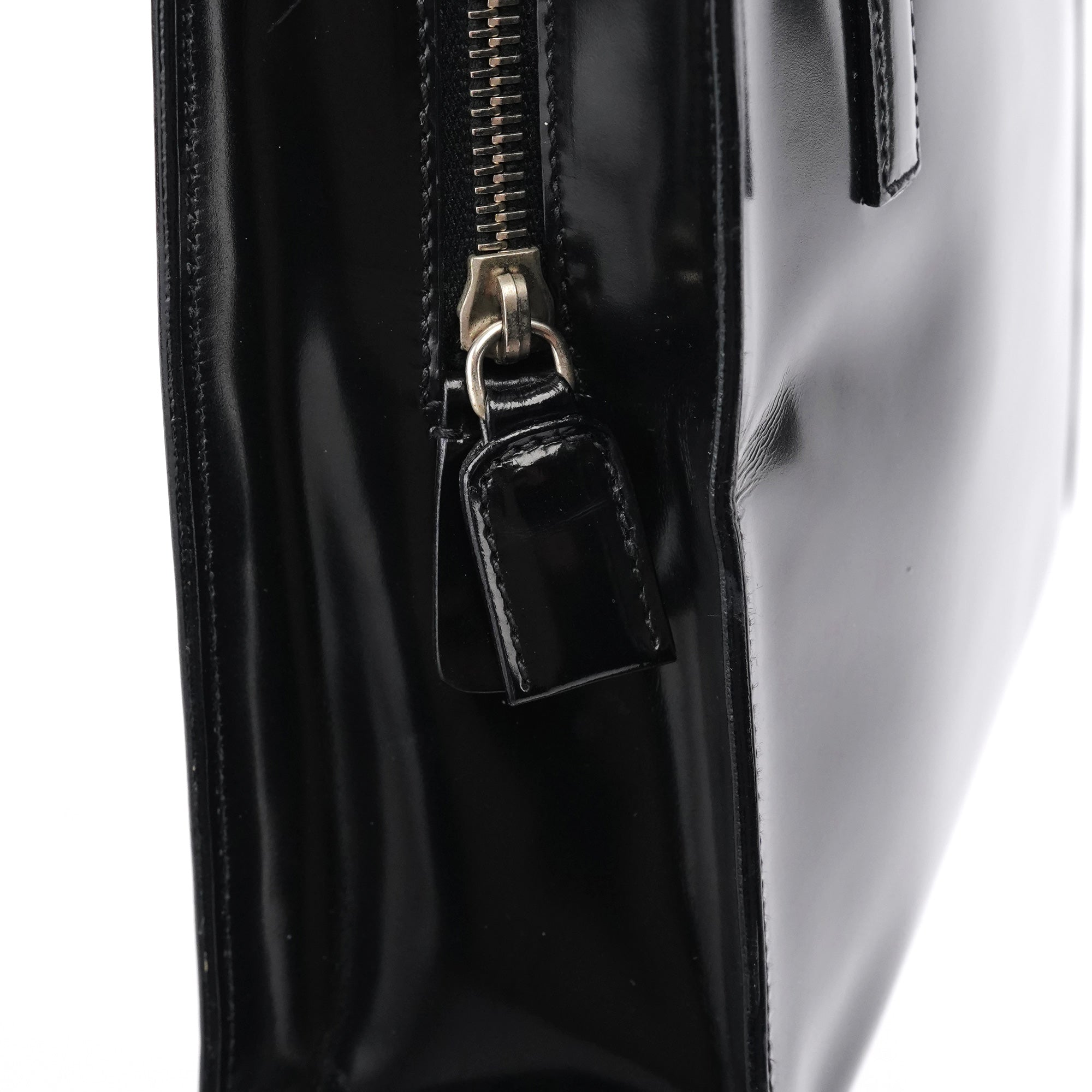 Prada 1995 Sport Tote Bag aus schwarzem Spazzolato-Leder
