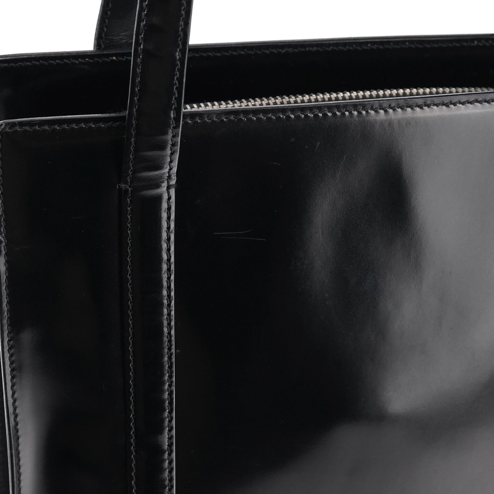 Prada 1995 Sport Tote Bag aus schwarzem Spazzolato-Leder