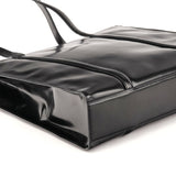 Prada 1995 Black Spazzolato Sport Tote Bag