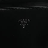 Prada 1995 Black Spazzolato Sport Tote Bag