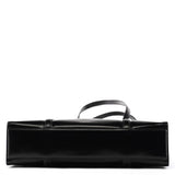 Prada 1995 Black Spazzolato Sport Tote Bag