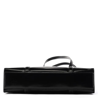 Prada 1995 Black Spazzolato Sport Tote Bag