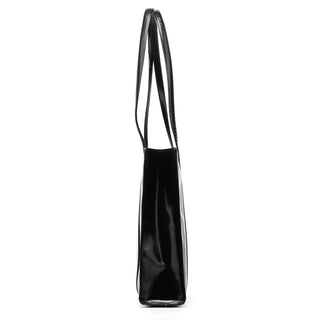 Prada 1995 Black Spazzolato Sport Tote Bag