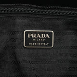 Prada 1995 Black Spazzolato Sport Tote Bag