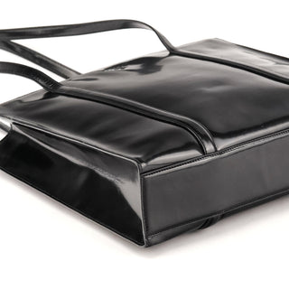 Prada 1995 Black Spazzolato Sport Tote Bag