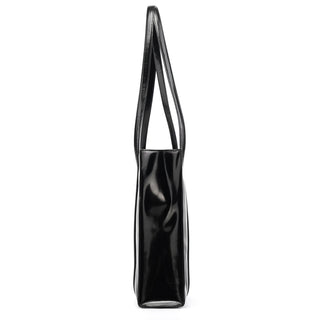 Prada 1995 Black Spazzolato Sport Tote Bag