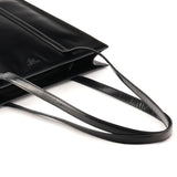 Prada 1995 Black Spazzolato Sport Tote Bag