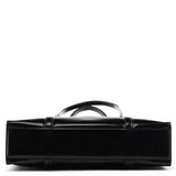 Prada 1995 Black Spazzolato Sport Tote Bag