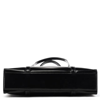 Prada 1995 Black Spazzolato Sport Tote Bag