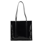 Prada 1995 Black Spazzolato Sport Tote Bag