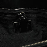 Prada 1995 Black Spazzolato Sport Tote Bag