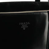 Prada 1995 Black Spazzolato Sport Tote Bag