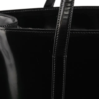 Prada 1995 Black Spazzolato Sport Tote Bag