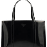 Prada 1995 Black Spazzolato Sport Tote Bag