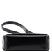 Prada 1995 Black Spazzolato Swivel Shoulder Bag