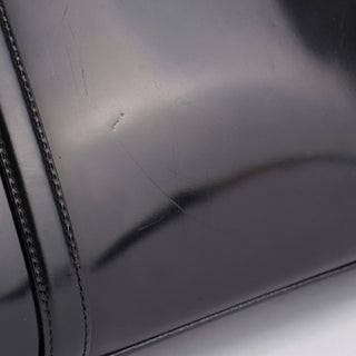 Prada 1995 Black Spazzolato Tote