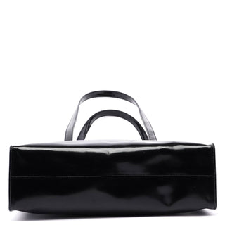 Prada 1995 Black Spazzolato Tote