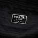 Prada 1995 Black Spazzolato Tote