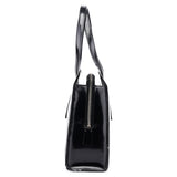 Prada 1995 Black Spazzolato Tote Bag