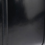 Prada 1995 Black Spazzolato Tote Bag