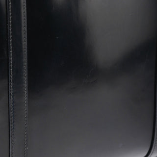 Prada 1995 Black Spazzolato Tote Bag