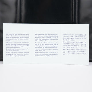 Prada 1995 Black Spazzolato Tote Bag