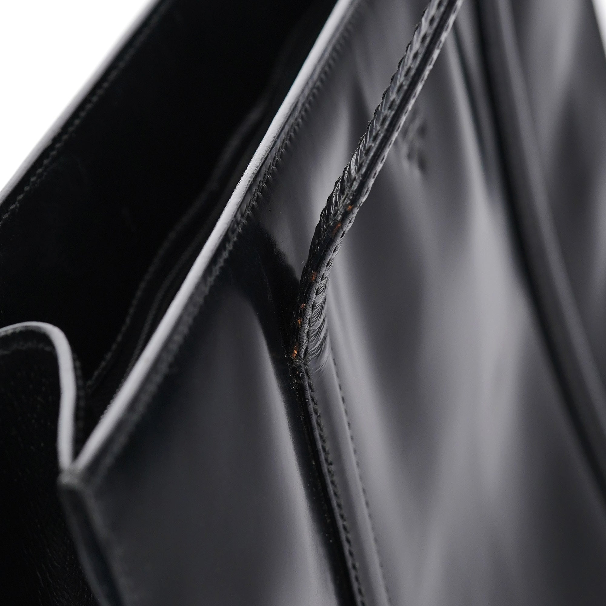 Prada 1995 Black Spazzolato Tote Bag