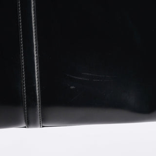 Prada 1995 Black Spazzolato Tote Bag