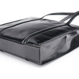Prada 1995 Black Spazzolato Tote Bag
